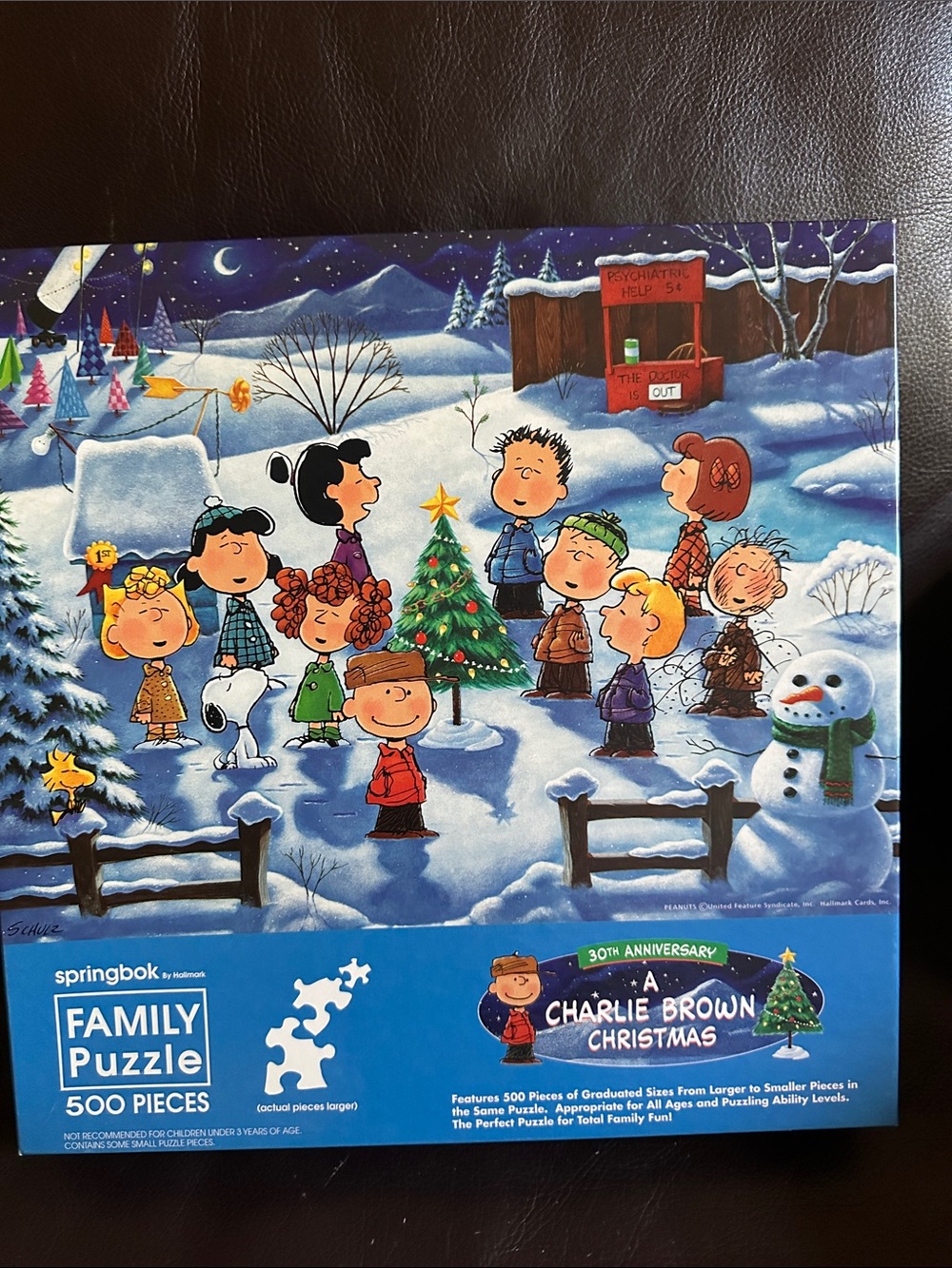 Vintage Peanuts "A Charlie Brown Christmas" Family Puzzle